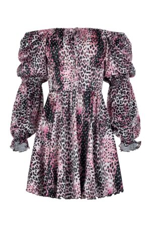 Pink Leo Dots Dress