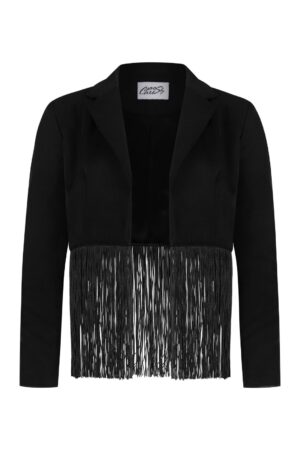 Сако Fringe Black