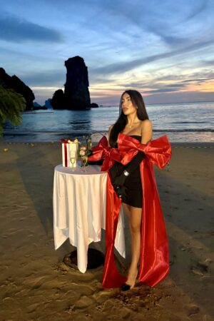 Red Bow Dress