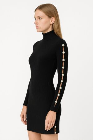 Little Pearl Dress - Black
