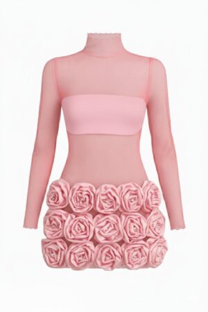 Рокля - Pink Roses