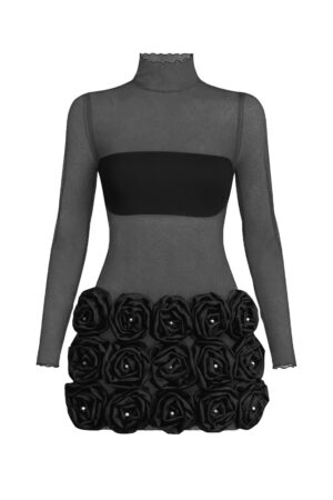 Рокля - Black Roses