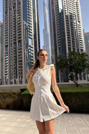 Рокля - Chaos Active - White